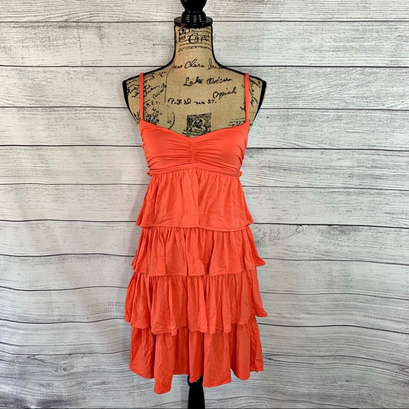 J. Crew | Ruffle Coral Reef Poppy Dress SZ S - Picture 2 of 10